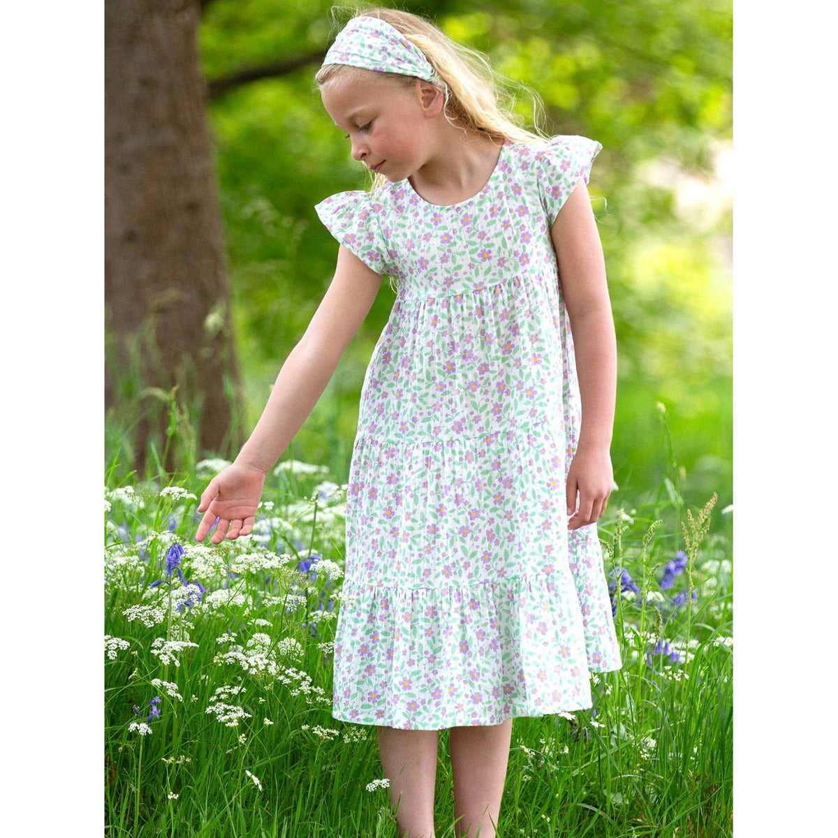 Garden Bloom Short Sleeve Dress-Kite-Modern Rascals