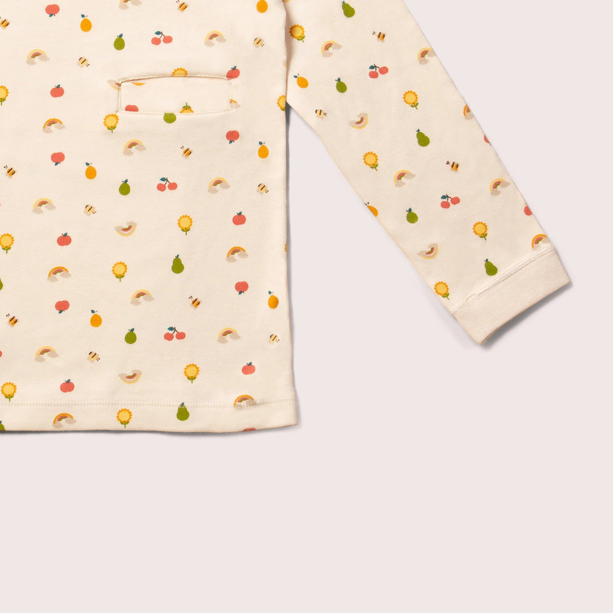 Garden Days Easy Feeding Adaptive Long Sleeve Shirt - 1 Left Size 7-8 years-Little Green Radicals-Modern Rascals