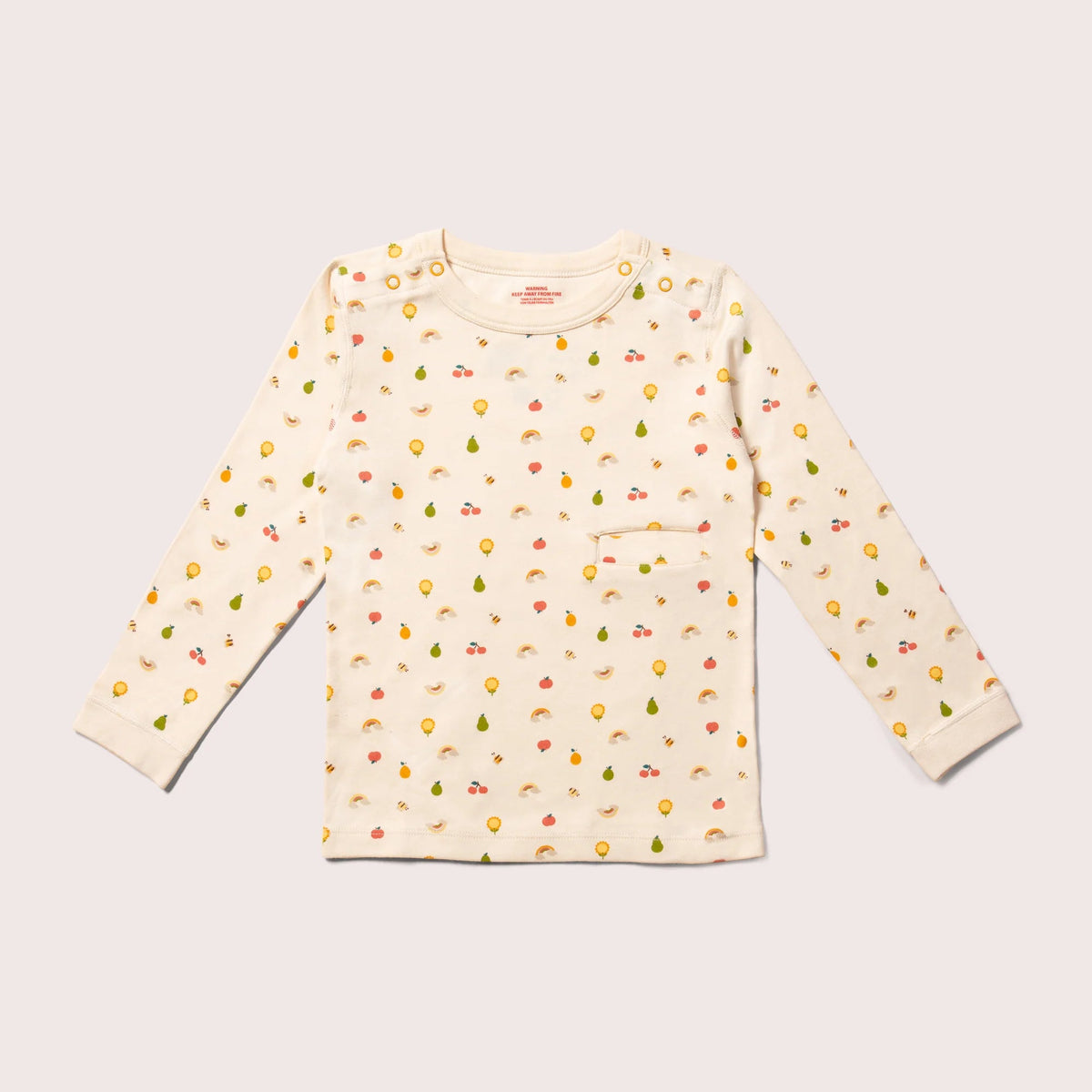 Garden Days Easy Feeding Adaptive Long Sleeve Shirt - 1 Left Size 7-8 years-Little Green Radicals-Modern Rascals