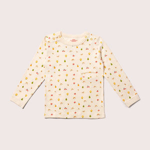 Garden Days Easy Feeding Adaptive Long Sleeve Shirt - 1 Left Size 7-8 years-Little Green Radicals-Modern Rascals