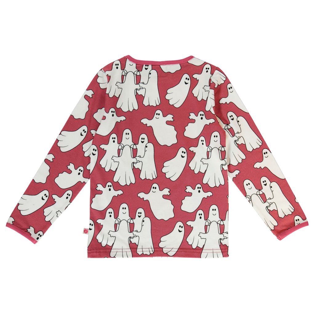 Ghosts Long Sleeve Shirt in Baroque Rose - 2 Left Size 5-6 years-Smafolk-Modern Rascals