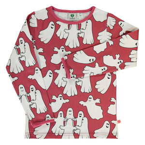 Ghosts Long Sleeve Shirt in Baroque Rose - 2 Left Size 5-6 years-Smafolk-Modern Rascals