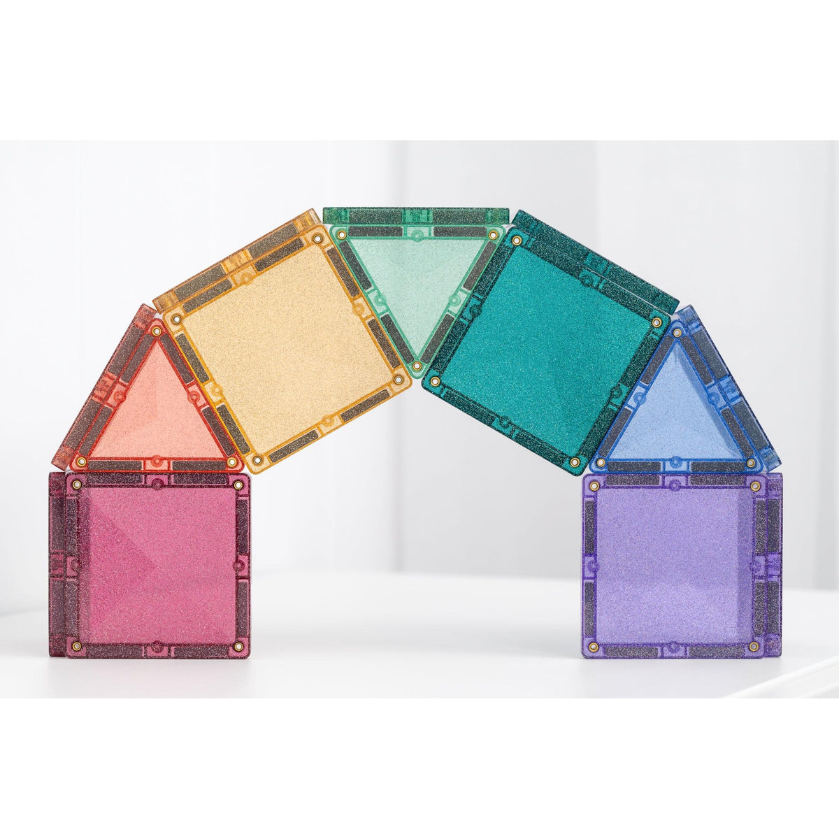 Glitter Castle Pack - 48 Pieces-Connetix-Modern Rascals