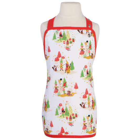 Gnome for the Holidays Kid's Apron-Danica-Modern Rascals
