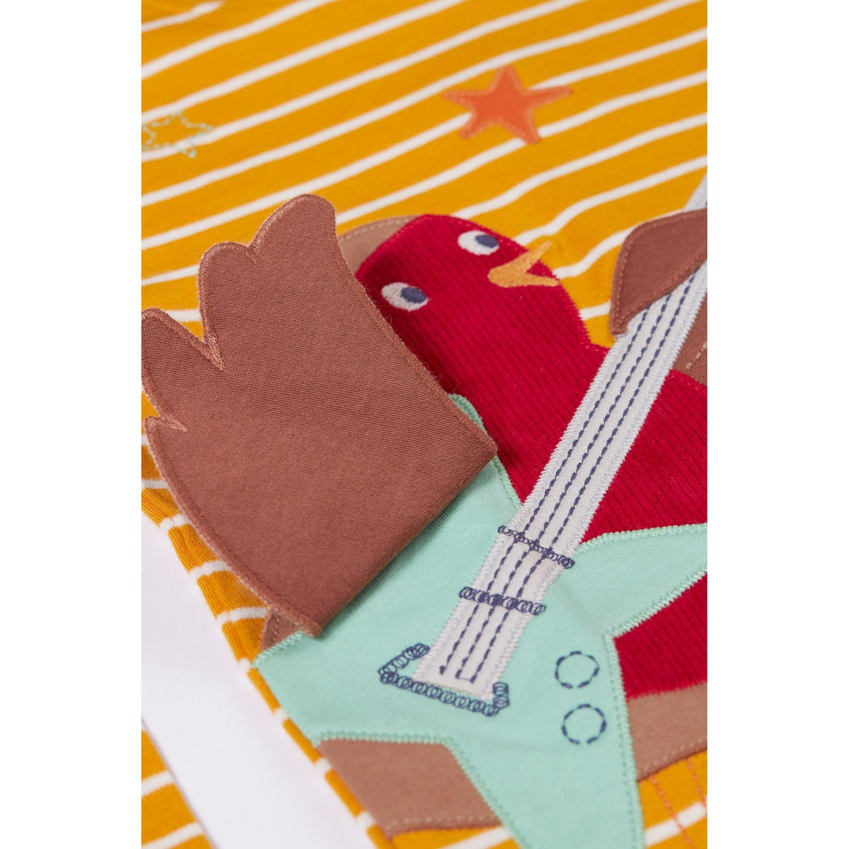 Gold Breton/Rockin' Robin Summit Circular Top-Frugi-Modern Rascals