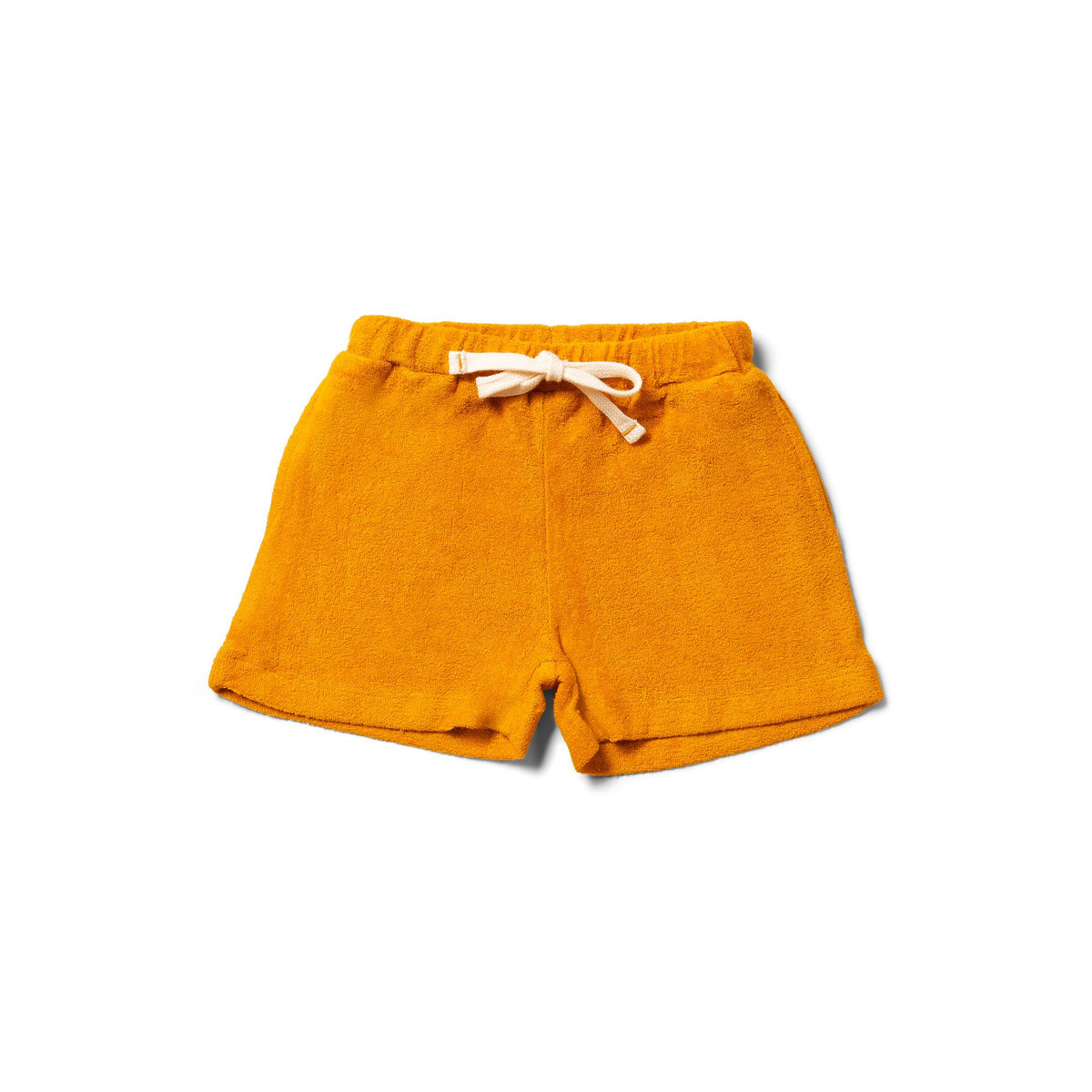 Gold Terry Shorts - 1 Left Size 7-8 years-Little Green Radicals-Modern Rascals