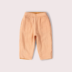 Golden Ochre Reversible Trousers-Little Green Radicals-Modern Rascals