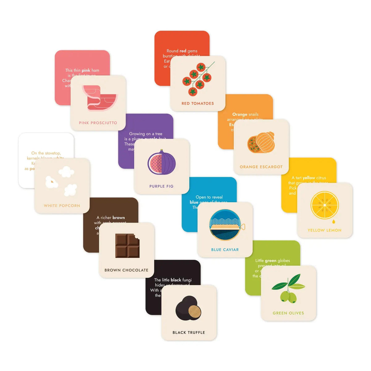 Gourmet Baby - Rainbow Art Cards-Chunky Deli-Modern Rascals