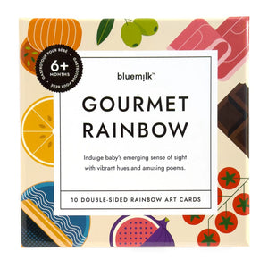 Gourmet Baby - Rainbow Art Cards-Chunky Deli-Modern Rascals