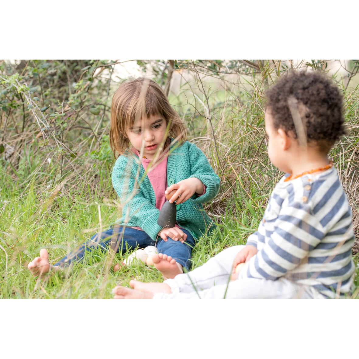 Grapat Adult Nins in Dark Wood - 2 pcs-Grapat-Modern Rascals