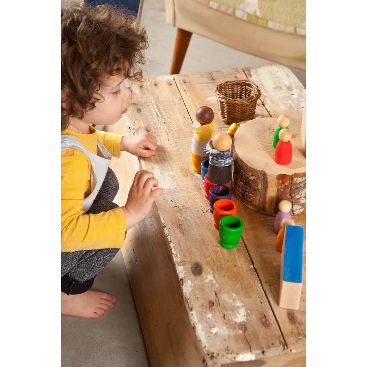 Grapat Adult Nins in Light Wood - 2 pcs-Grapat-Modern Rascals