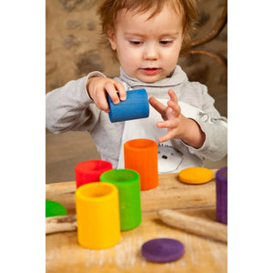 Grapat Coloured Cups With Lids-Grapat-Modern Rascals