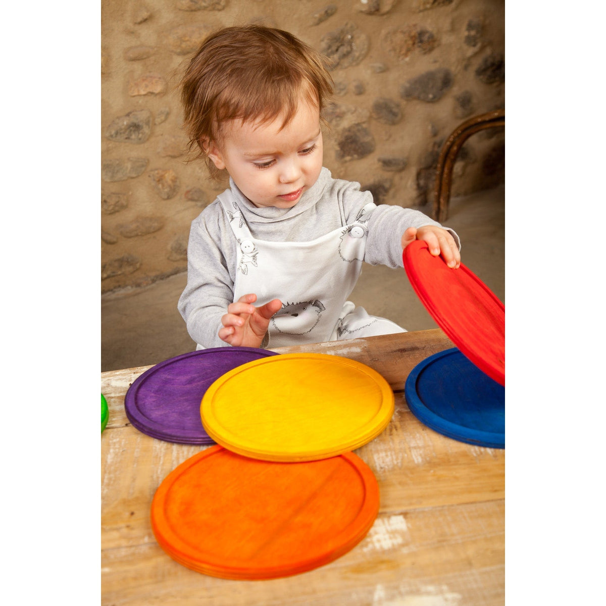 Grapat Coloured Dishes - 6 pieces in 6 Rainbow Colours-Grapat-Modern Rascals