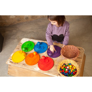 Grapat Coloured Dishes - 6 pieces in 6 Rainbow Colours-Grapat-Modern Rascals