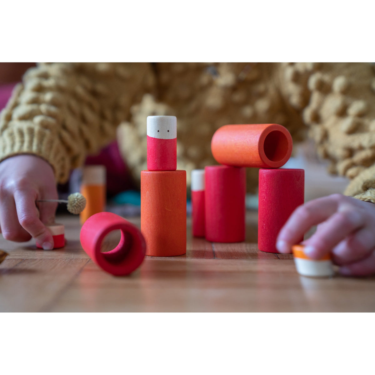 Grapat LO - Rainbow Basic Colours Play Set - 36 pieces-Grapat-Modern Rascals