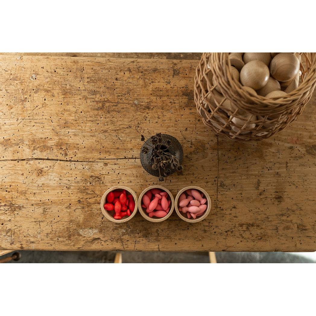 Grapat Loose Parts Flower Petals - 36 pieces in Reds-Grapat-Modern Rascals