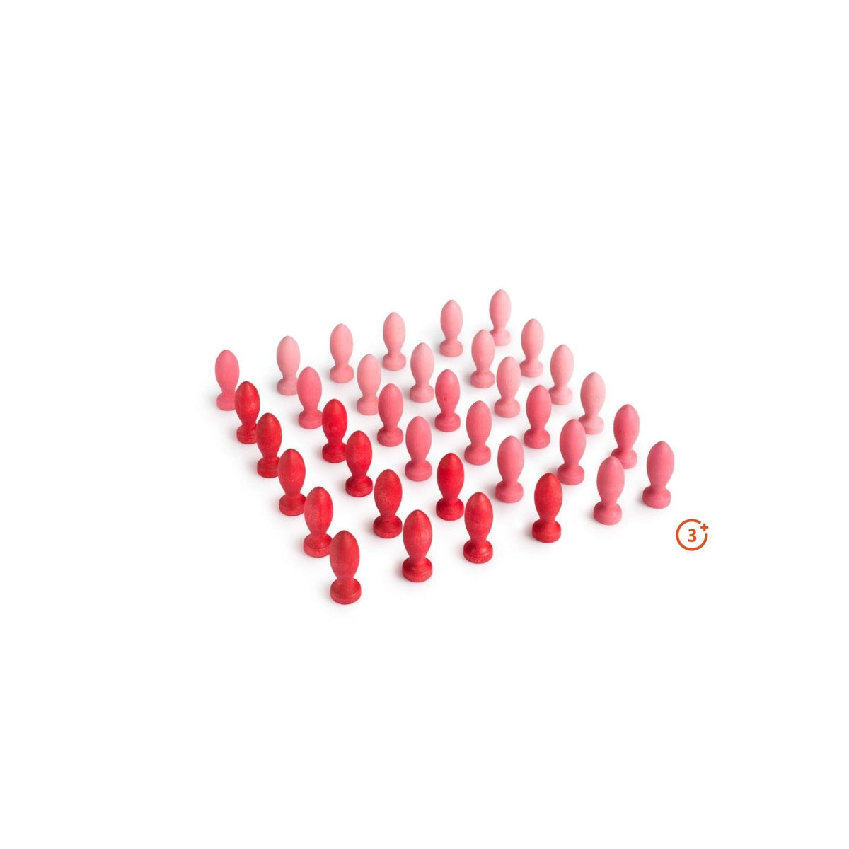 Grapat Loose Parts Flower Petals - 36 pieces in Reds-Grapat-Modern Rascals