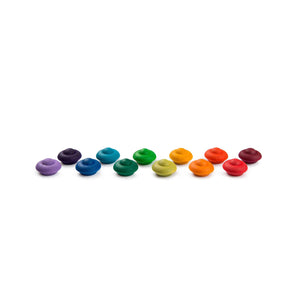 Grapat Loose Parts Flowers in Rainbow - 36 pieces-Grapat-Modern Rascals