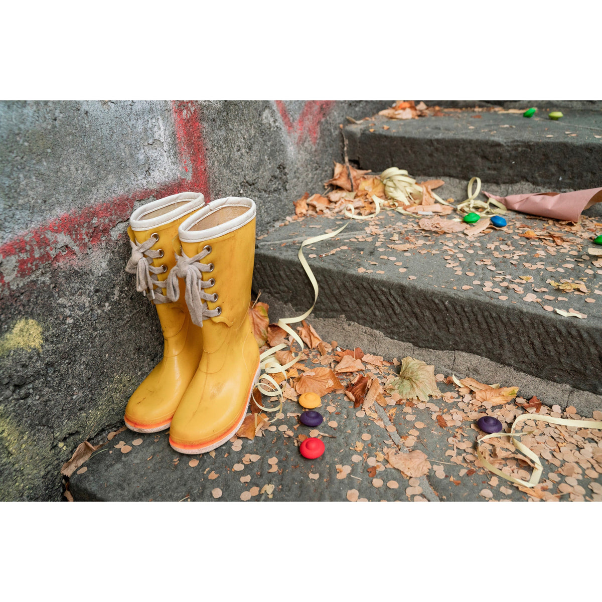 Grapat Loose Parts Flowers in Rainbow - 36 pieces-Grapat-Modern Rascals