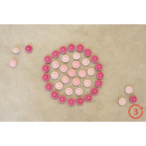 Grapat Loose Parts Mini Flowers - 36 pieces in Pinks-Grapat-Modern Rascals
