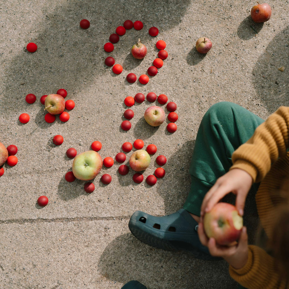 Grapat Loose Parts Red Half Spheres - 36 pieces-Grapat-Modern Rascals