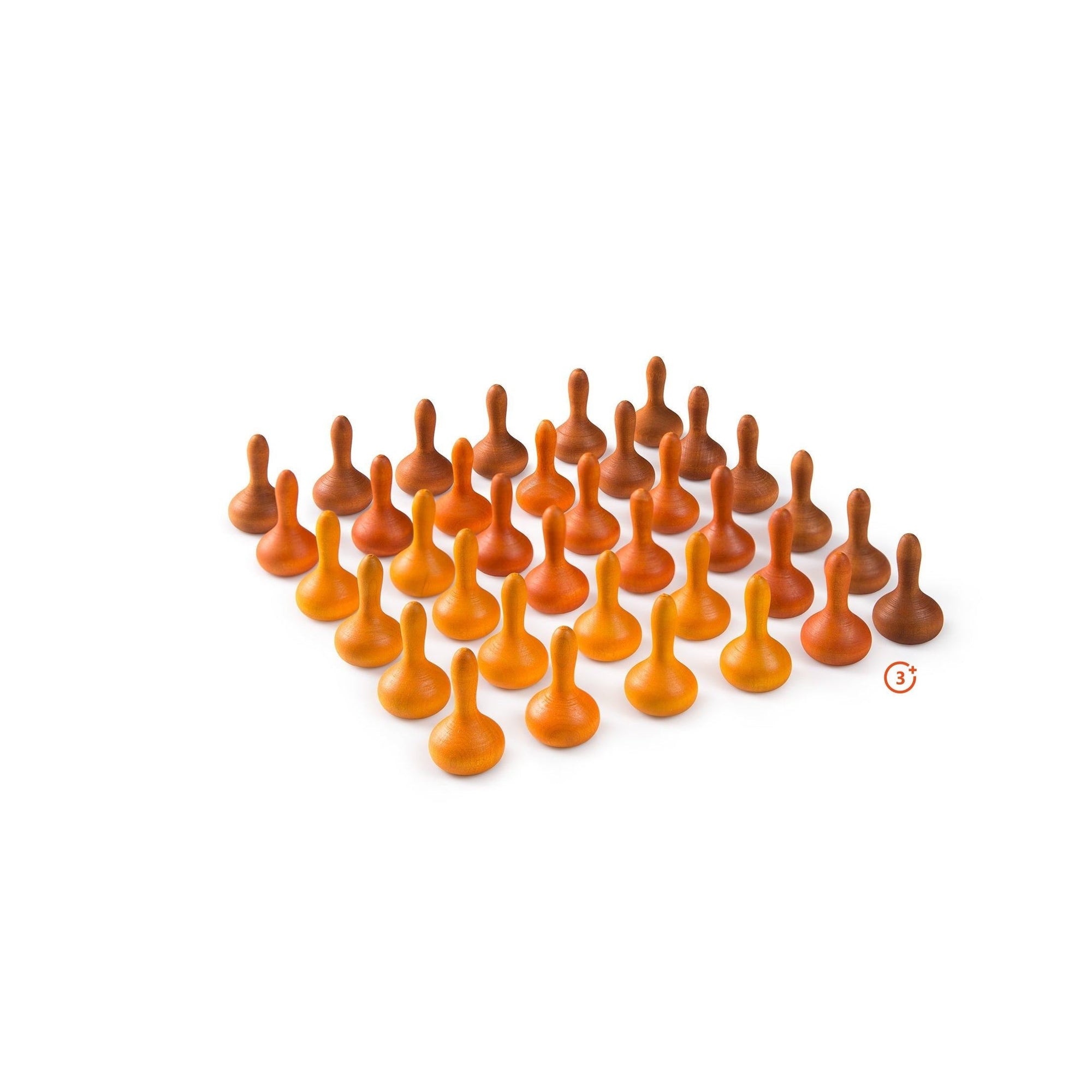 Grapat Loose Parts Squashes in Oranges - 36 pieces-Grapat-Modern Rascals