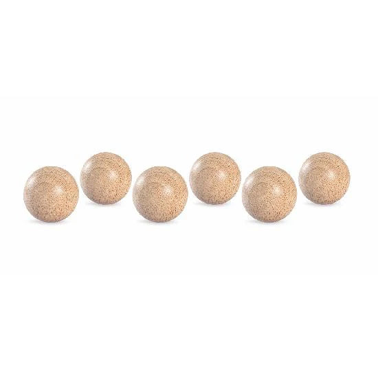 Grapat Natural Wooden Balls - 6 pieces-Grapat-Modern Rascals