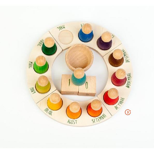 Grapat Perpetual Calendar - Spanish-Grapat-Modern Rascals