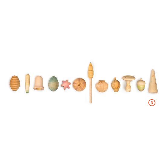 Grapat Wonders - 12 wooden pieces-Grapat-Modern Rascals