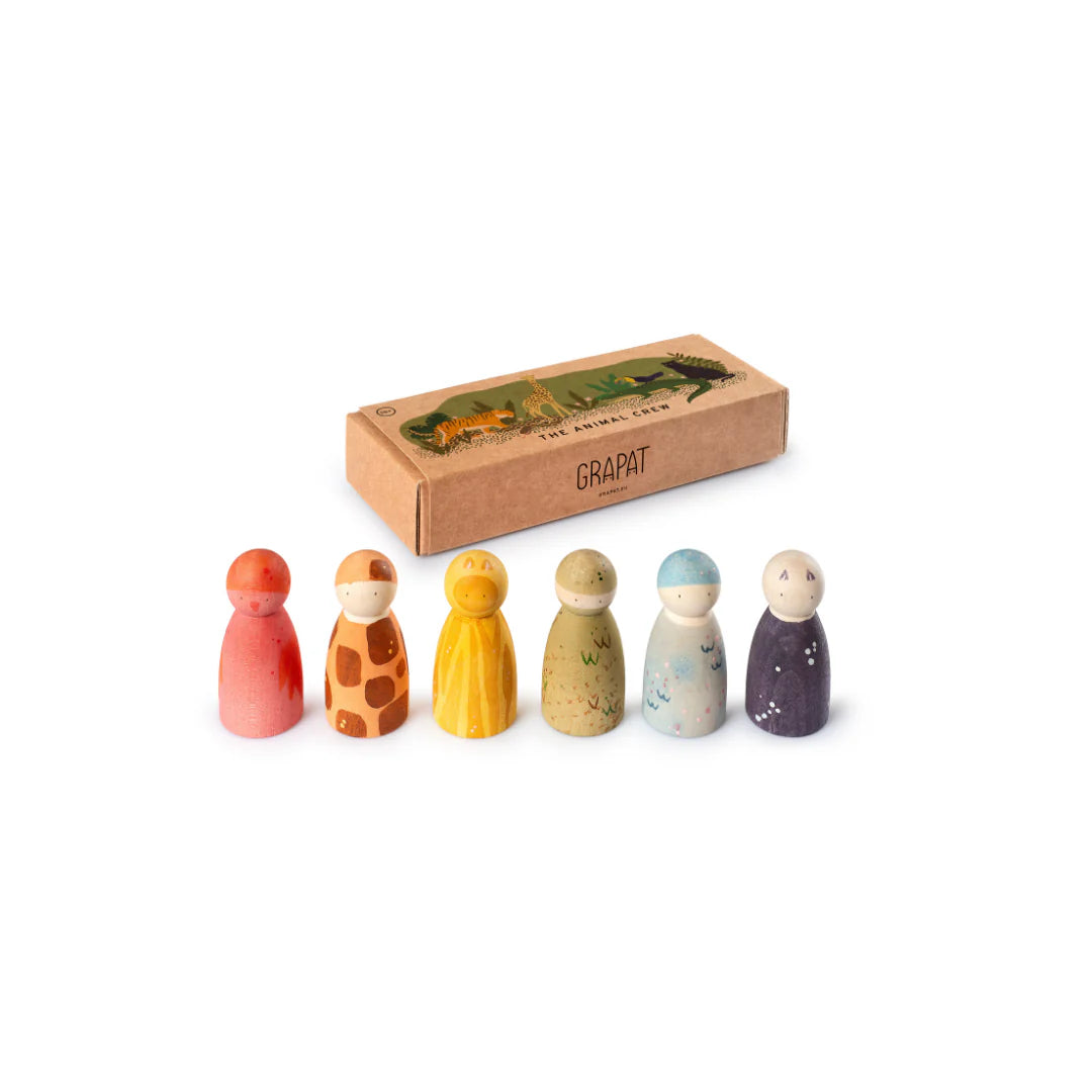 Grapat Wood Nins Animal Crew-Grapat-Modern Rascals