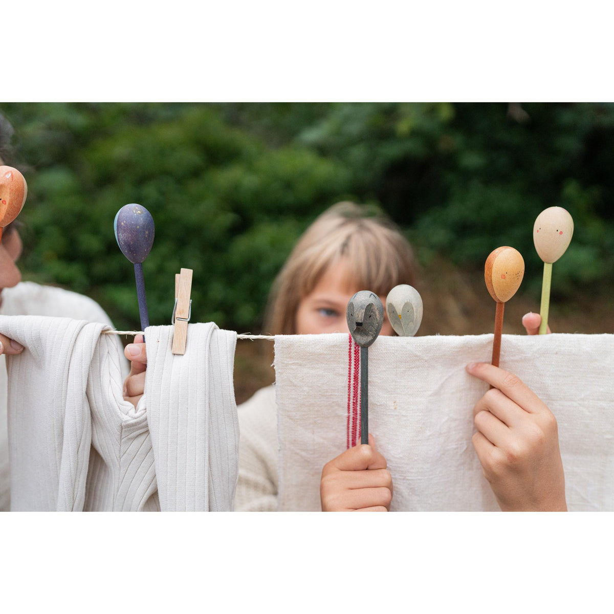 Grapat Wood Twin-Souls Puppets-Grapat-Modern Rascals