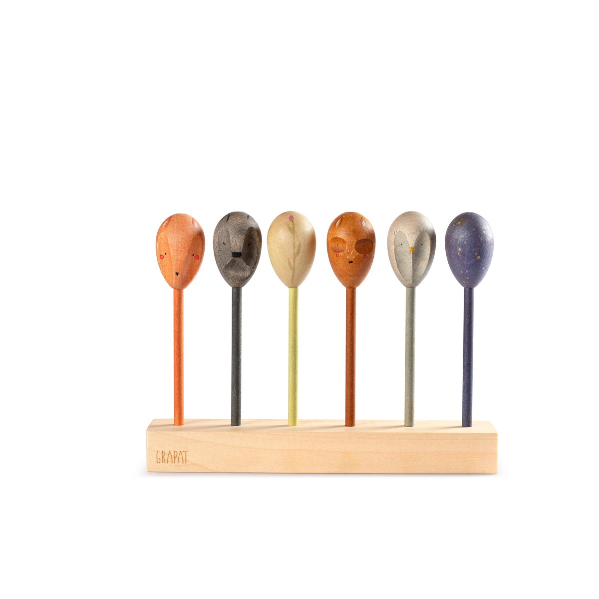 Grapat Wood Twin-Souls Puppets-Grapat-Modern Rascals