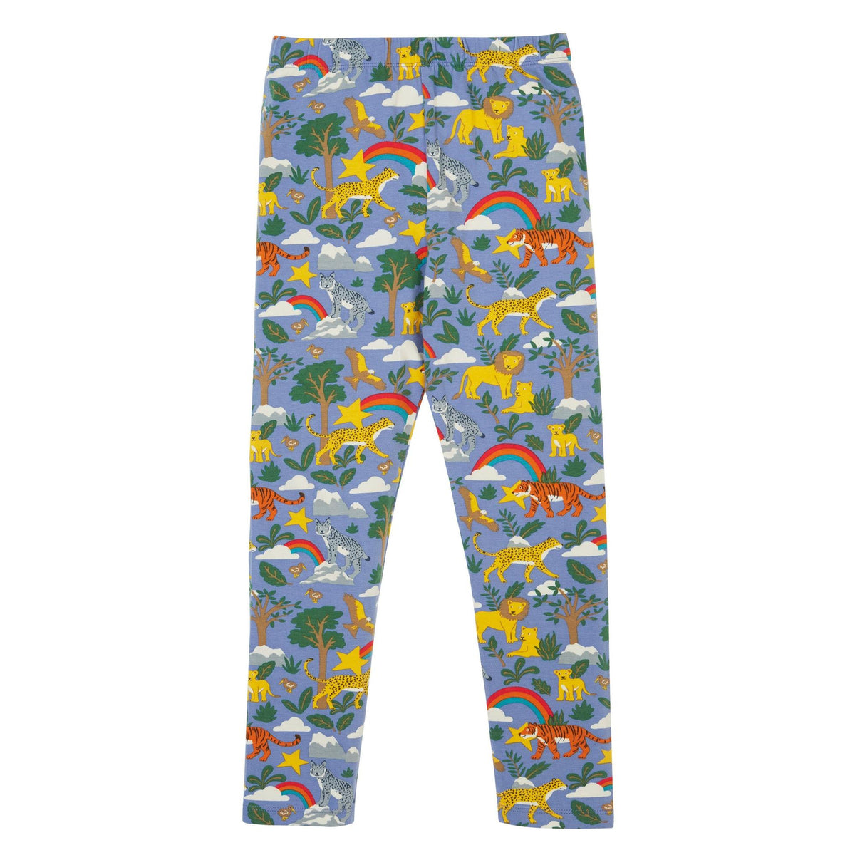 Grape Into The Wild Libby Leggings - 2 Left Size 2-3 & 9-10 years-Frugi-Modern Rascals