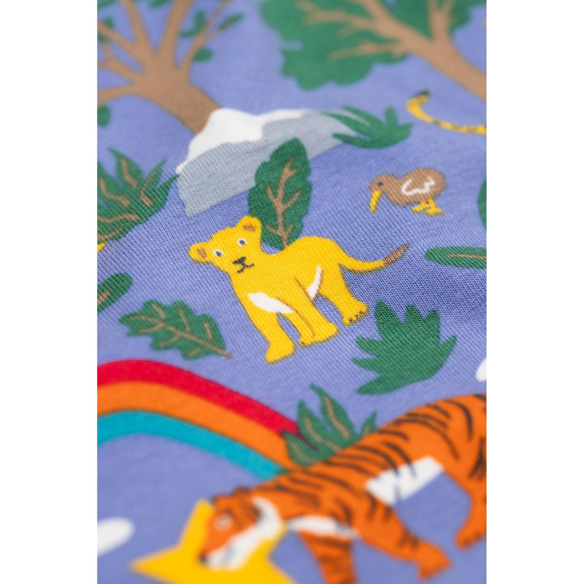 Grape Into The Wild Libby Leggings - 2 Left Size 2-3 & 9-10 years-Frugi-Modern Rascals