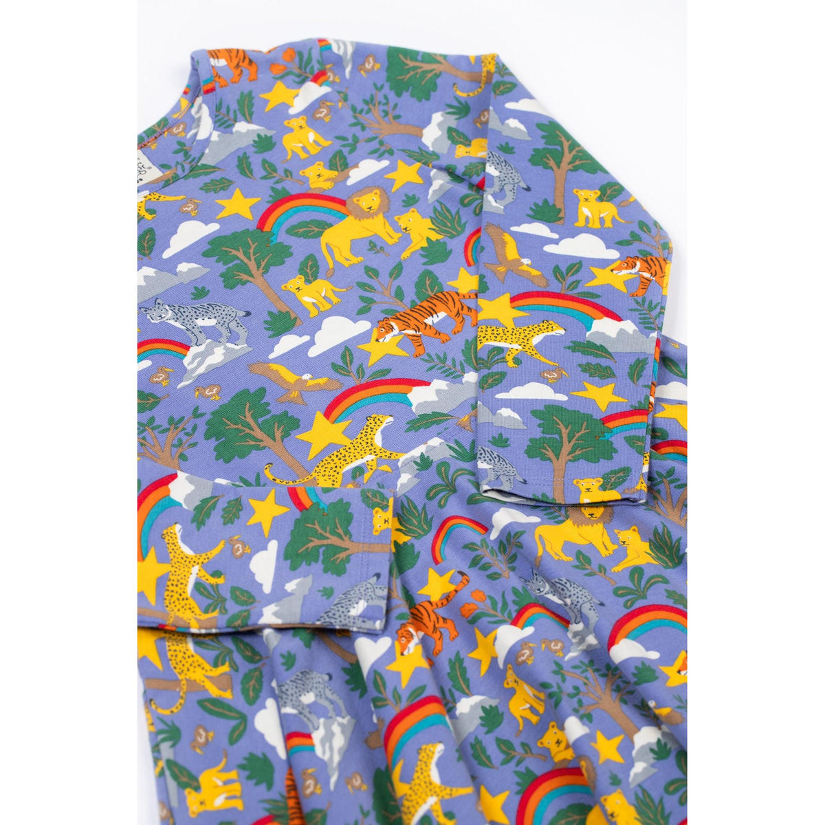 Grape Into The Wild Sofia Skater Dress-Frugi-Modern Rascals