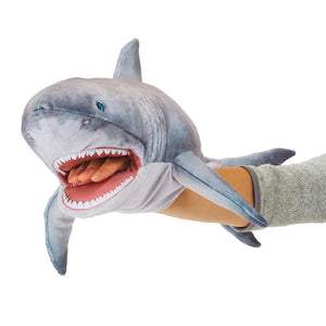 Great White Shark Puppet-Folkmanis Puppets-Modern Rascals