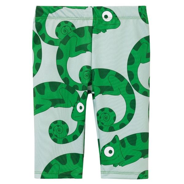 Green Chameleons Swim Leggings - 2 Left Size 8-10 & 10-12 years-KuKuKid-Modern Rascals