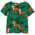 Green Moose T-Shirt - 1 Left Size 8-10 years-KuKuKid-Modern Rascals