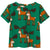 Green Moose T-Shirt - 2 Left Size 6-8 & 8-10 years-KuKuKid-Modern Rascals