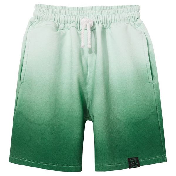 Green Ombre Pocket Shorts - 1 Left Size 2-4 years-KuKuKid-Modern Rascals