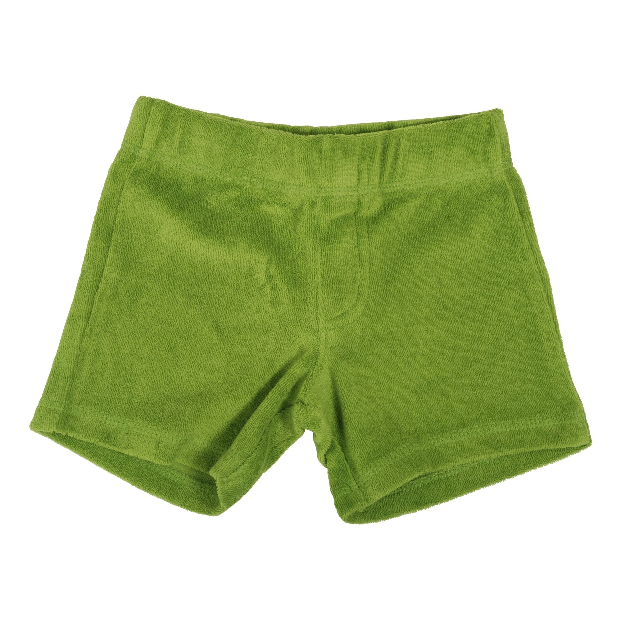 Greenery Terry Shorts - 1 Left Size 6-12 months-Duns Sweden-Modern Rascals