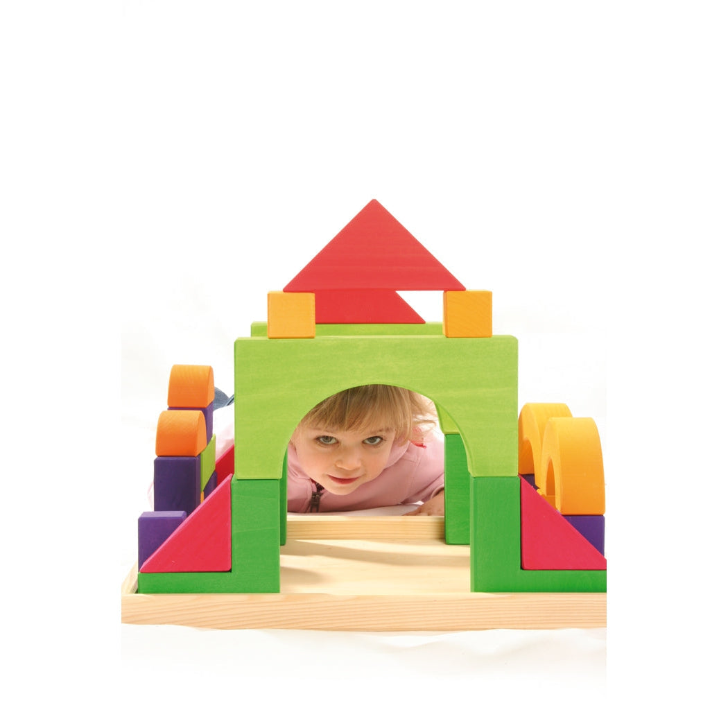 Grimm's Basic Building Set 4x4cm-Grimms-Modern Rascals