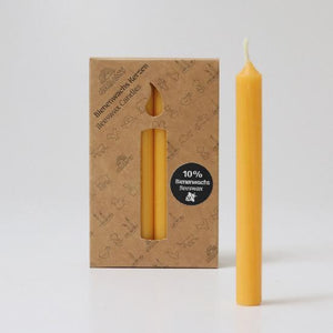 Grimm's Box of Amber 10% Beeswax Candles (12 pieces)-Grimms-Modern Rascals