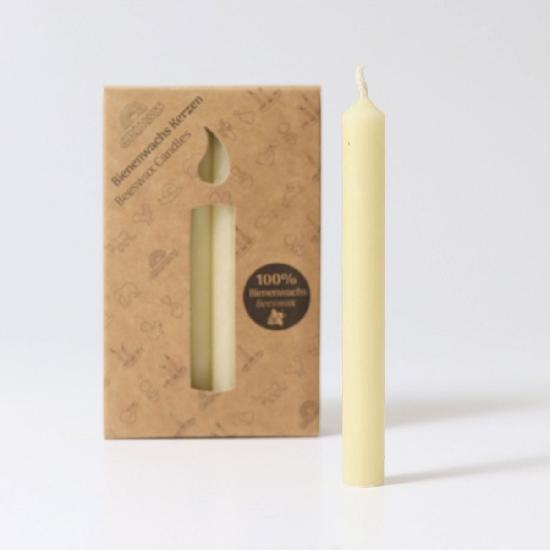 Grimm's Box of CREAM 100% Beeswax Candles (12 pieces)-Grimms-Modern Rascals