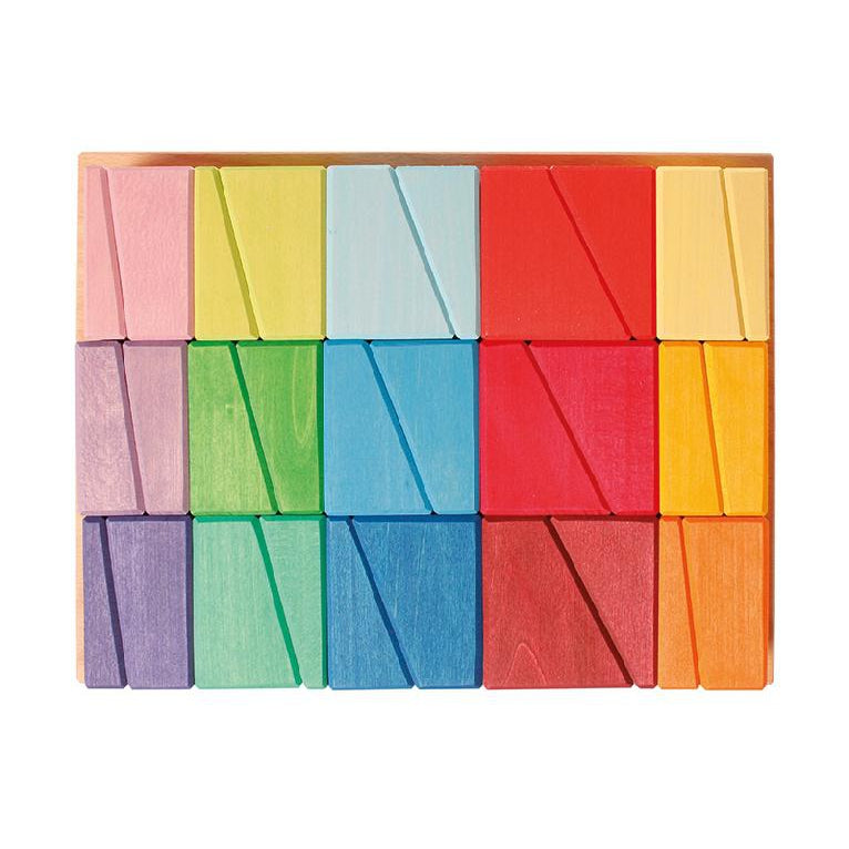 Grimm's Building Set Sloping Blocks-Grimms-Modern Rascals