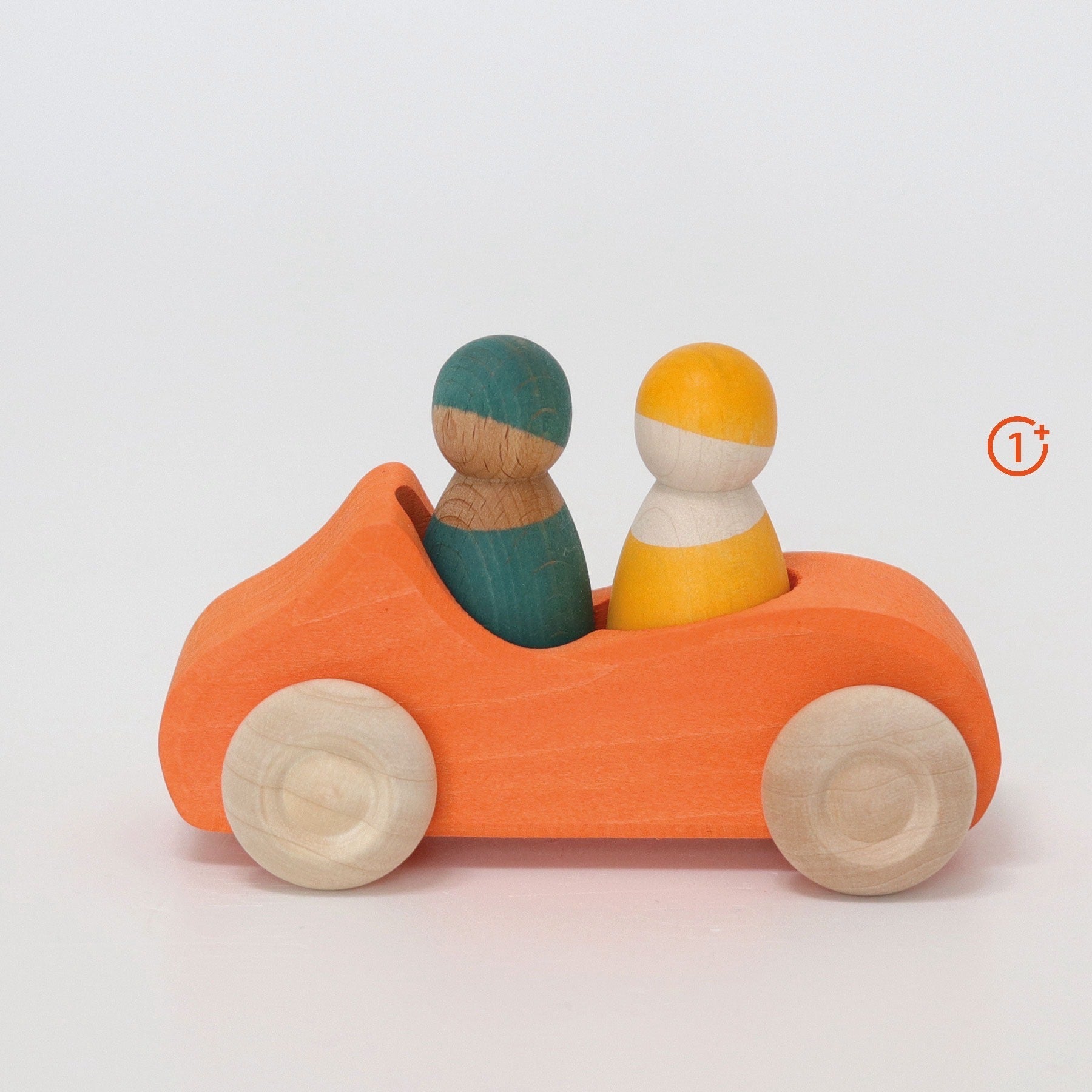 Grimm's Car - Large Orange Convertible with Two Friends-Grimms-Modern Rascals