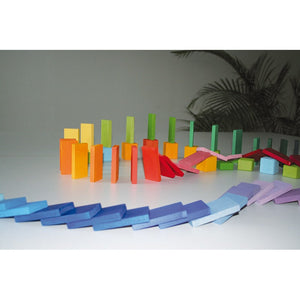 Grimm's Colour Charts Ralley - Building Slats and Blocks-Grimms-Modern Rascals