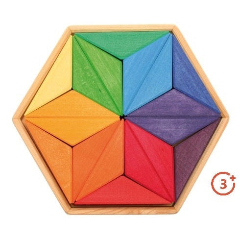 Grimm's Complementary Colour Star Puzzle-Grimms-Modern Rascals
