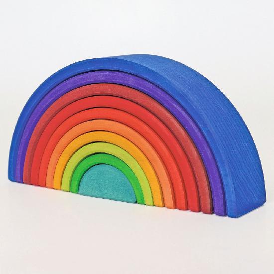 Grimm's Counting Rainbow (10 pieces)-Grimms-Modern Rascals