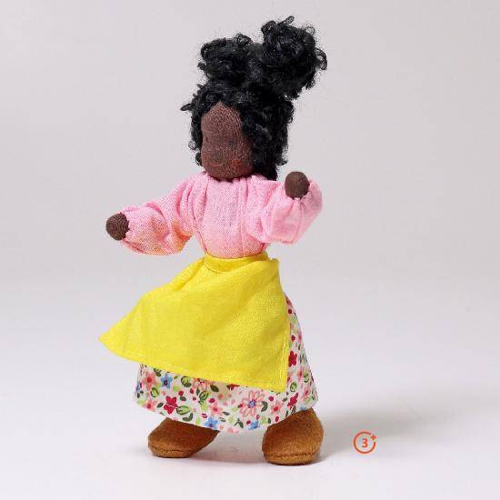 Grimm's Doll - Ebony Adult wearing a Dress-Grimms-Modern Rascals